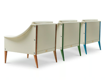 DEZZA - Tufted leather armchair by Poltrona Frau - view 3